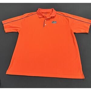 Florida Gators PGA TOUR Polo Shirt Orange Men’s XL Performance Logo